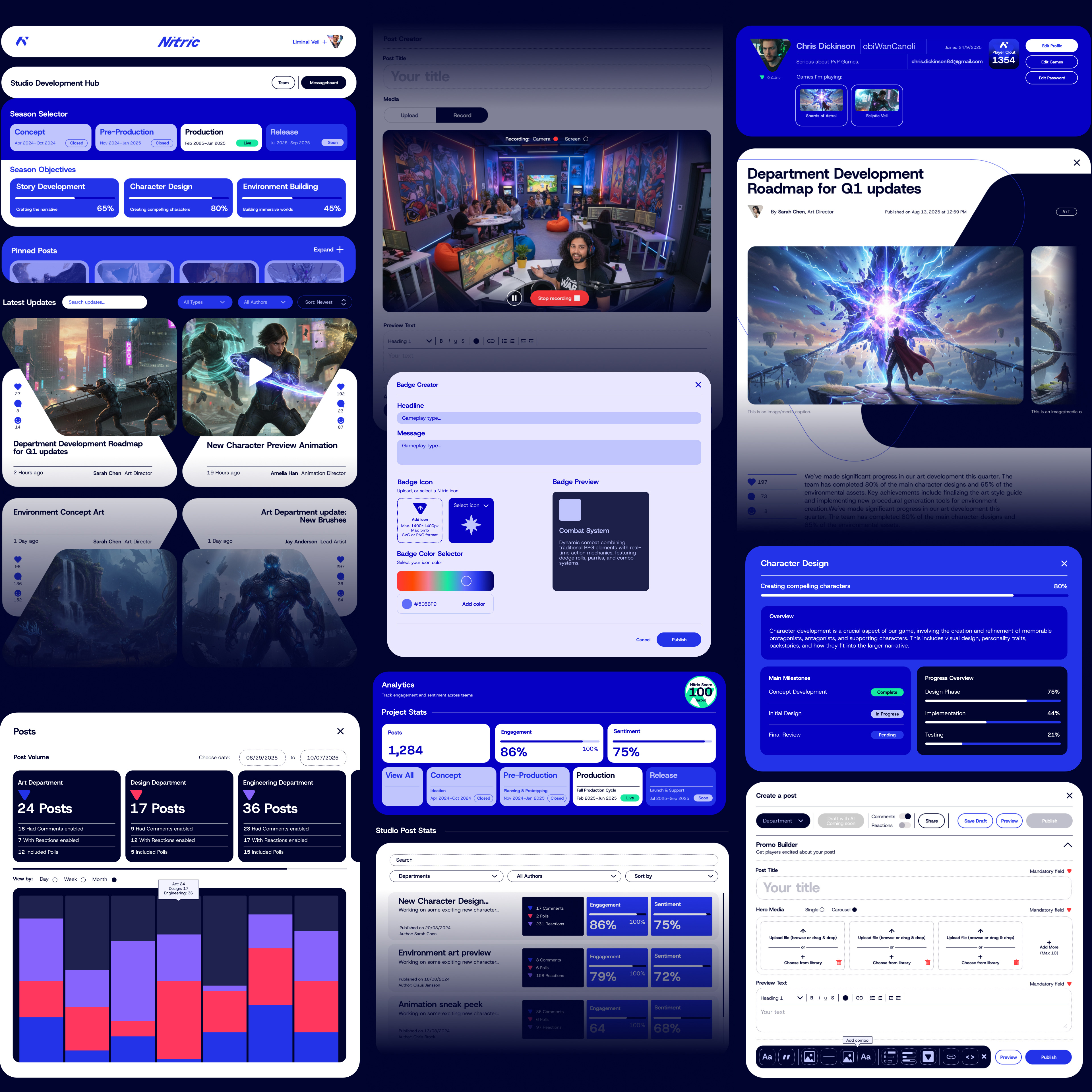Nitric platform features